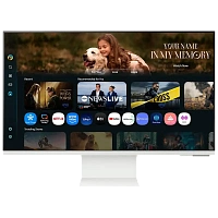 32" Monitor Samsung S32FM803, VA 3840x2160 4K UHD, Alb