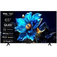 65" QLED SMART TV TCL 65P71K, 3840x2160 4K UHD, Google TV, Negru