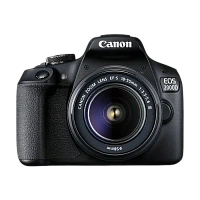 Aparat foto DSLR Canon EOS 2000D & EF-S 18-55mm f/3.5-5.6 DC III KIT