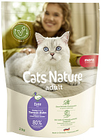 MERA Hrană uscată pisici Cats Nature Adult Duck 2kg/25142