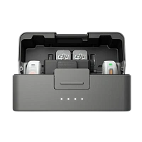 DJI Mic Mini 2S (2TX + 1RX + Charging Case), Black