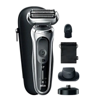 Aparat de ras electric Braun 71-S4200cs, Argintiu | Negru