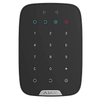 Tastatură tactilă fără fir Ajax KeyPad, Negru