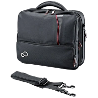 Geantă pentru Laptop Fujitsu Prestige Case Mini, 13.3", Piele artificială, Negru