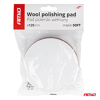 03704 Disc de lustruit din lana SOFT 125 mm