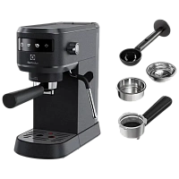 Cafetiera manuala Electrolux E6EC1-6BST, 1450W, Negru