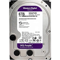Unitate HDD Western Digital WD Purple, 3.5", 6 TB <WD64PURZ>