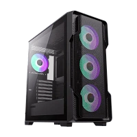 Carcasă PC Gamemax Siege, Midi-Tower, Fără PSU, Negru