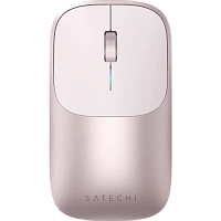 Wireless Mouse Satechi Slim EX, 3 buttons, Ambidextrous, Rechargeable, Bluetooth 5.0, Blush