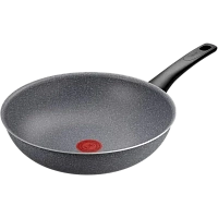 Tigaie WOK Tefal D4561932, 28cm, Gri
