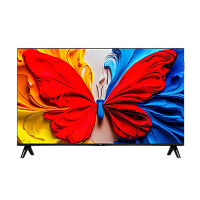 32" QLED SMART TV TCL 32V5C, 1920x1080 FHD, Google TV, Negru
