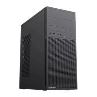 Carcasă PC Sohoo 2816BK, Midi-Tower, ATX, Negru