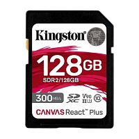 Card de Memorie Kingston Canvas React Plus, 128GB (SDR2/128GB)