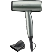 Uscător de păr BaByliss D581E, 2100W, Gri