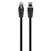 Patch cord Cablexpert PP12-3M/BK, CAT5e UTP, 3m, Negru