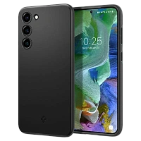 Husă Spigen Samsung S23+, Thin Fit, Negru