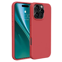 Husă Etteri Silicone Mag pentru Apple iPhone 16 Pro Max, Raspberry
