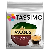Cafea Iacobs Tassimo Caffe Crema, 16 buc