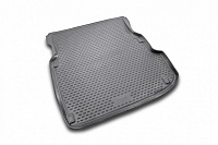 MERCEDES-BENZ E-class (W211), 2002-2009, sedan. Covoras din poliuretan pentru portbagaj.