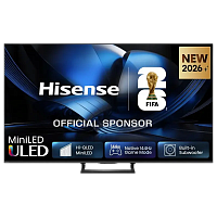 50" MiniLED SMART TV Hisense 50U7SE, 3840x2160 4K UHD, VIDAA U OS, Negru