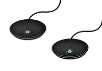 Microfon pentru camera Logitech GROUP Expansion Mics, Fără fir, Negru