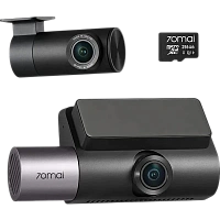 Set Dash Cam față și spate 70mai T800 + Rear Cam RC24, Negru