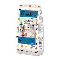 GHEDA hrana pentru caini Dog&Dog Expert Care Premium TOP FISH 14kg