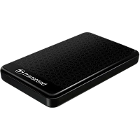 HDD portabil extern Transcend StoreJet 25A3, 1 TB, Negru (TS1TSJ25A3K)