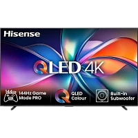 98" QLED SMART TV Hisense 98E7Q, 3840x2160 4K UHD, VIDAA U8, Negru