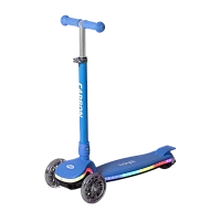Trotinetă cu 3 roți pentru copii Caretero Carbon, Albastru deschis