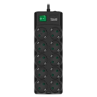 Prelungitor electric SVEN SF-10E-16, 10 Prize, 1,8m, Negru