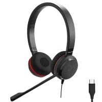 Căști Jabra Evolve 20SE Stereo, Negru