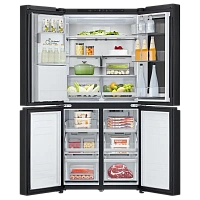 Frigider LG GMG860EPBE, InstaView Door-in-Door™, Negru