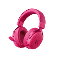Căști gaming MCHOSE V9 Pro, Fără fir/Cu fir, Rose Red