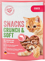 MERA Hrană p/u pisici Crunch & Soft Salmon 200g/83330