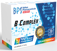 B Complex 30 capsule | Balkan Pharmaceuticals