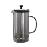Cafetiera French Press Polaris Graphit-1000FP, 1L, Gri