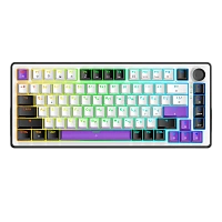 Tastatură HATOR Hellyberry HK75, Cu fir, Alb
