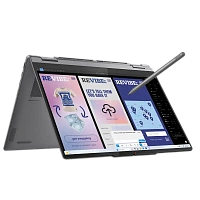 Laptop 14" Lenovo Yoga 7 2-in-1 14ILL10, Luna Grey, Intel Core Ultra 7 256V, 16GB/512GB, Fără SO
