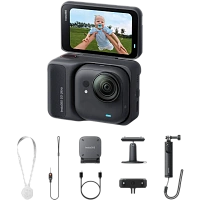 Cameră Video Sport Insta360 GO Ultra Creator, Negru