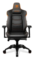 Scaun Gaming Cougar ARMOR EVO, PVC Piele, Negru/Portocaliu