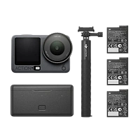 Cameră Video Sport DJI Osmo Action 6 Adventure Combo, Negru
