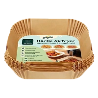 Hârtia de copt Papro Square Air Fryer Paper, Bej