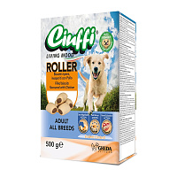 GHEDA Snack-uri pentru caini  Ciuffi Roller 500 g