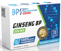 Ginseng BP 200 mg 30 capsule | Balkan Pharmaceuticals