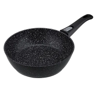 Tigaie adâncă RESTO 93042, 28cm, Negru