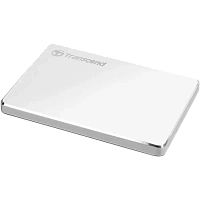 HDD portabil extern Transcend StoreJet 25C3S, 2 TB, Argintiu (TS2TSJ25C3S)