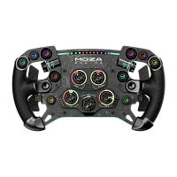 Volan Gaming MOZA GS V2P GT, Negru