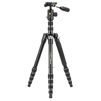 Trepied/Monopod Vanguard VEO3T 265HABP, Cap trepied de minge, Negru