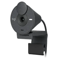 Cameră Web Logitech BRIO 300, Full-HD 1080P, Gri